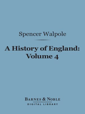 cover image of A History of England, Volume 4 (Barnes & Noble Digital Library)